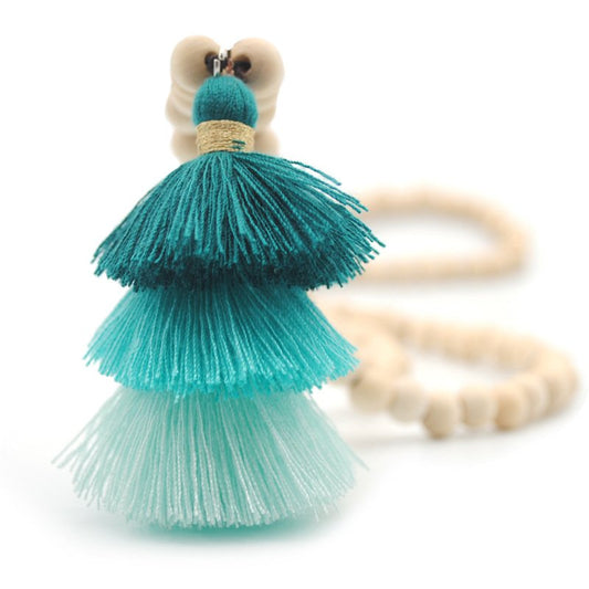 Colorful Tassel Necklace
